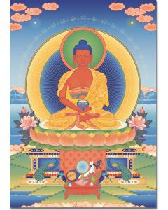 Amitabha 2 -  A4  small poster