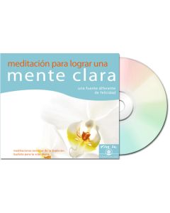 Meditación para lograr una mente clara - Audio CD