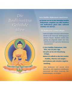 Die Praxis der Bodhisattva Gelübde