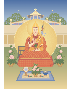 Gueshe Kelsang 15 (Guru del linaje) – Minitarjeta