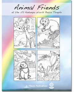 Animal Friends at the US Kadampa World Peace Temple - Colouring Booklet