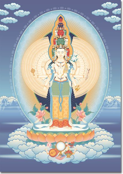 Avalokiteshvara (1000-armed) 2
