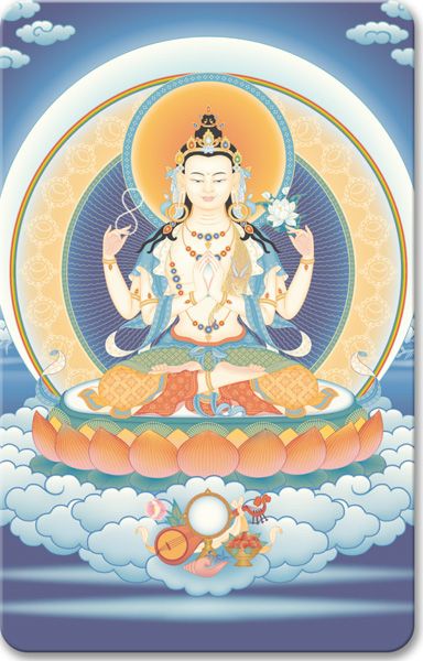 Avalokiteshvara (4-armed) 2