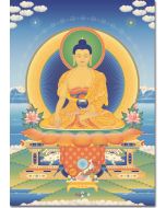 Buddha Shakyamuni 3 - A6 card, A5 large card, A4 small poster