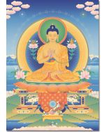 Maitreya 3 - A6 card, A5 large card, A4 small poster 